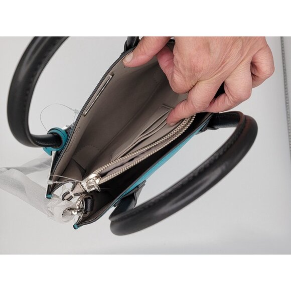 Michael Kors Mercer Pebbled Leather Crossbody Bag - Picture 8 of 14